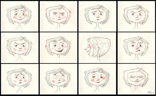 Coraline Faces